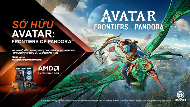 CTKM Tặng game AVATAR: FRONTIERS OF PANDORA™