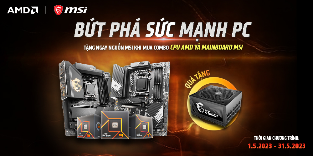 CTKM Bứt Phá Sức Mạnh PC
